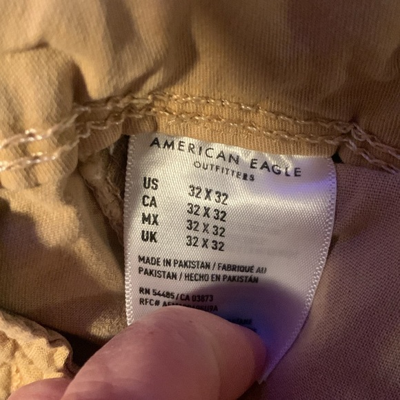 American Eagle Next Level Flex 32/32 Khaki Pants - Picture 5 of 6